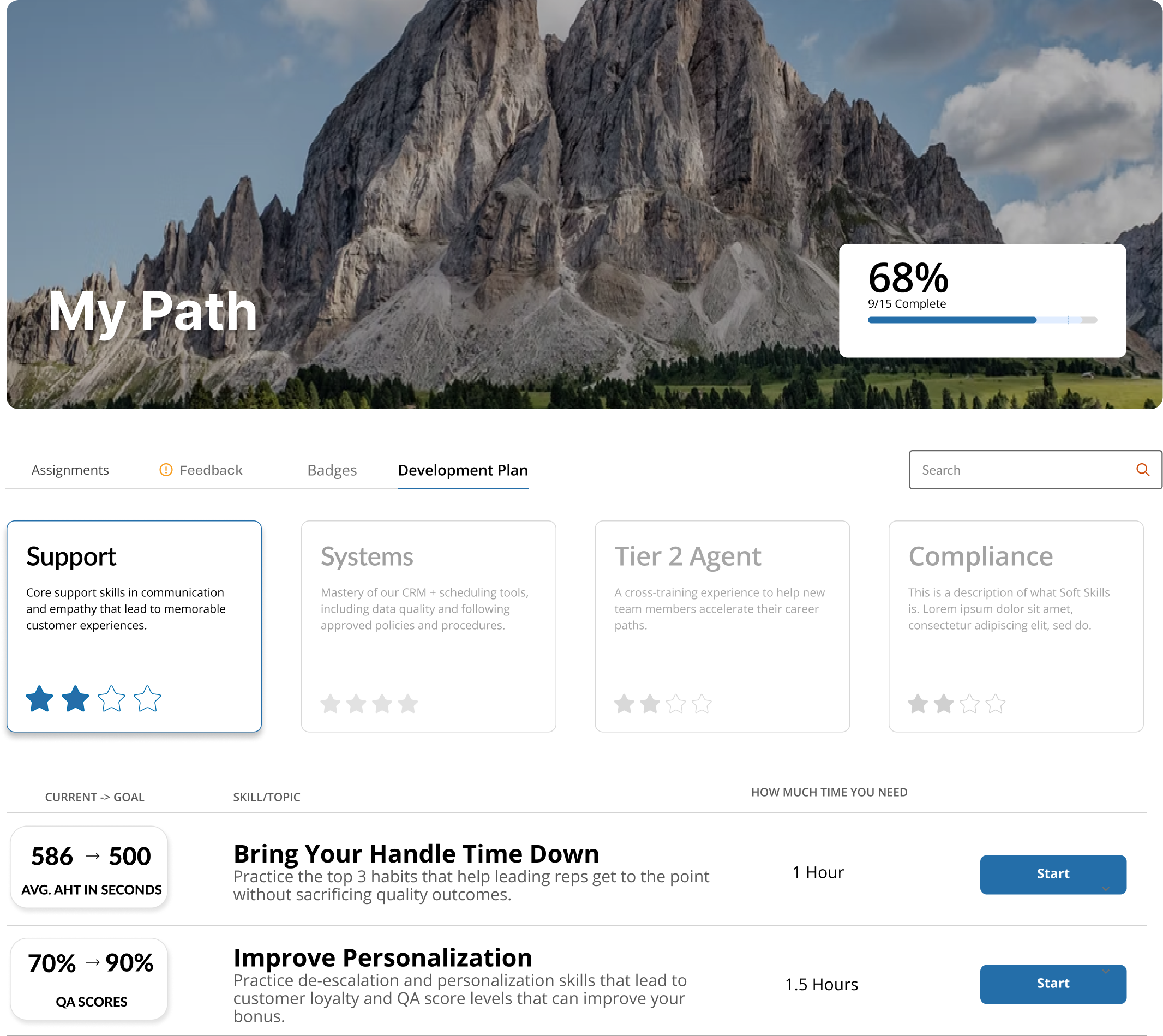 Personal Dev Plan for Analyzer
